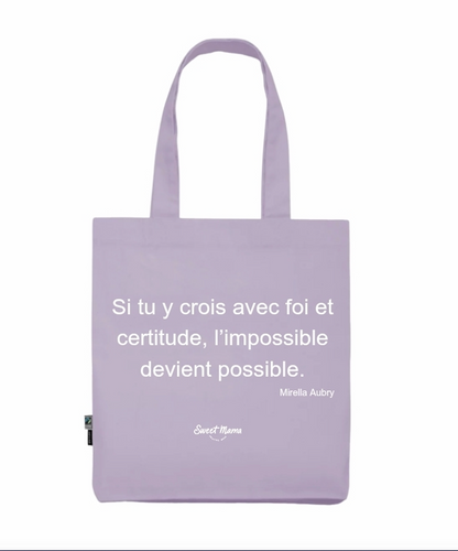 Bolsa tote personalizable - Un impulso de energía